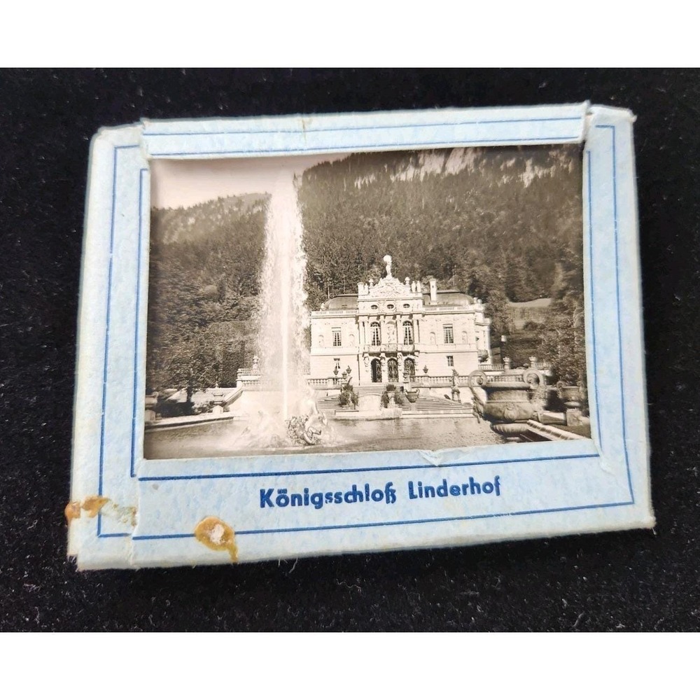 Royal Castle Of Linderhof Bavaria Germany Palace King Cards Set Of 12‎ Postcards